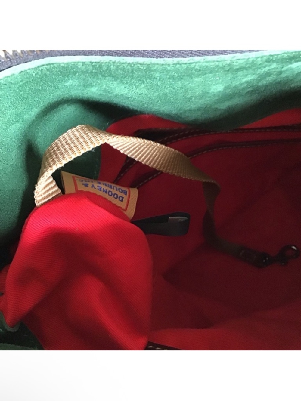 Dooney and Bourke Florentine Satchel in Bordeaux - Picture 15 of 16
